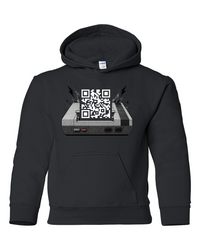 CueArrena 8-Bit Gaming Heavy Pull Over Hoodie