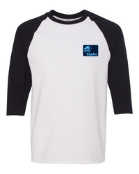 Scan The Unknown Raglan 3/4 Tee