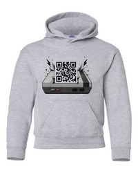 CueArrena 8-Bit Gaming Heavy Pull Over Hoodie