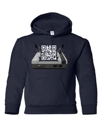CueArrena 8-Bit Gaming Heavy Pull Over Hoodie