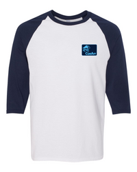 Scan The Unknown Raglan 3/4 Tee