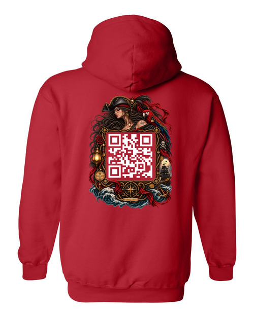 Scarlet Siren Heavy Pull Over Hoodie