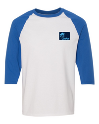 Scan The Unknown Raglan 3/4 Tee